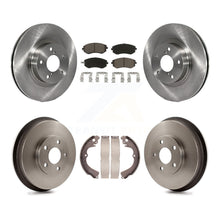 Load image into Gallery viewer, Front Rear Brake Rotor Ceramic Pad And Drum Kit For Subaru Impreza Outback RS TS