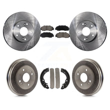 Load image into Gallery viewer, Front Rear Disc Brake Rotor Ceramic Pad Drum Kit For 1998-2002 Honda Accord 3.0L