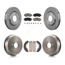 Load image into Gallery viewer, Front Rear Brake Rotor Ceramic Pad &amp; Drum Kit For Dodge Caravan Grand Chrysler
