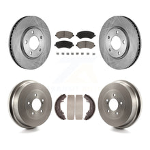 Load image into Gallery viewer, Front Rear Brake Rotor Ceramic Pad And Drum Kit For Dodge Grand Caravan Chrysler
