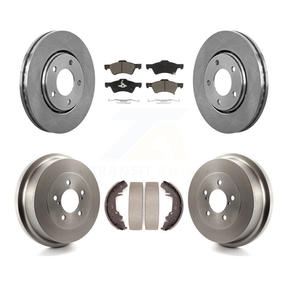 2002 2003 2004 Chrysler Dodge Mopar Hemi Pentastar Trailrated Stow n go Daytona Caravan Voyager Disc rear brakes Drum Non-ABS