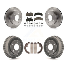 Load image into Gallery viewer, Front Rear Brake Rotor Ceramic Pad &amp; Drum Kit For Chevrolet Astro GMC Safari AWD