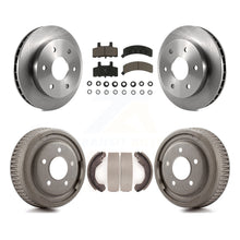 Load image into Gallery viewer, Front Rear Brake Rotor Ceramic Pad Drum Kit For GMC Yukon With 10" Diameter