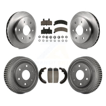 Load image into Gallery viewer, Front Rear Brake Rotor Ceramic Pad Drum Kit For GMC Yukon With 11" Diameter