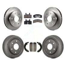 Load image into Gallery viewer, Front Rear Brake Rotor Ceramic Pad Drum Kit For GMC Yukon With 11" Diameter