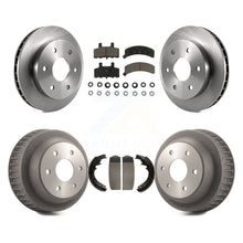 Load image into Gallery viewer, Front Rear Disc Brake Rotors Ceramic Pads And Drum Kit For Chevrolet K2500