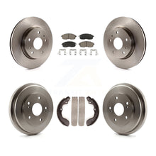 Charger l'image dans la galerie, Front Rear Disc Brake Rotor Ceramic Pad Drum Kit For Suzuki SX4 rear brakes