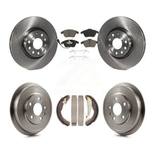 Load image into Gallery viewer, Front Rear Disc Brake Rotor Ceramic Pad And Drum Kit For Volkswagen Jetta Beetle