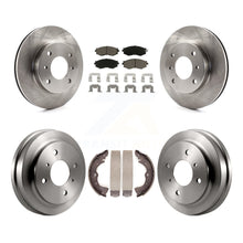 Load image into Gallery viewer, Front Rear Brake Rotor Ceramic Pad And Drum Kit For 2002-2006 Nissan Sentra 1.8L