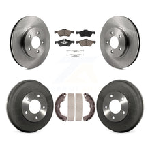 Load image into Gallery viewer, Front Rear Disc Brake Rotor Ceramic Pad &amp; Drum Kit For Ford Escape Mazda Tribute