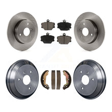 Load image into Gallery viewer, Front Rear Disc Brake Rotors Ceramic Pads And Drum Kit For Smart Fortwo