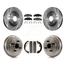 Load image into Gallery viewer, Front Rear Disc Brake Rotors Ceramic Pads And Drum Kit For Ford Focus K8C-102559