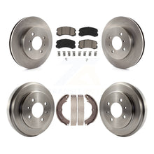 Load image into Gallery viewer, Front Rear Disc Brake Rotors Ceramic Pads And Drum Kit For Mitsubishi Lancer