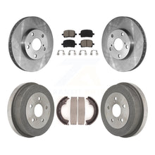 Load image into Gallery viewer, Front Rear Brake Rotor Ceramic Pad And Drum Kit For 1999-2001 Toyota Solara 2.2L