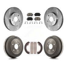Load image into Gallery viewer, Front Rear Brake Rotor Ceramic Pad And Drum Kit For 2002-2003 Toyota Solara 2.4L