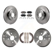 Load image into Gallery viewer, [Front+Rear] 2001-2005 Toyota Echo Premium OE Brake Kit &amp; Ceramic Pads For Max Braking