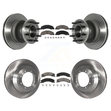 Charger l'image dans la galerie, Front Rear Brake Rotor &amp; Ceramic Pad Kit For Ford E-450 Super Duty DIESEL engine