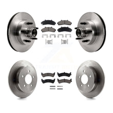 Charger l'image dans la galerie, Front Rear Disc Brake Rotors And Ceramic Pads Kit For Ford Ranger