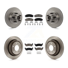 Charger l'image dans la galerie, Front Rear Disc Brake Rotors And Ceramic Pads Kit For Mazda B2300