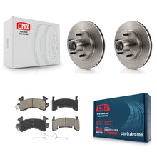 Charger l'image dans la galerie, Front Brake Rotor Ceramic Pad Kit For Chevrolet S10 GMC Camaro Blazer Pontiac El