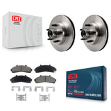 Front Brake Rotors Ceramic Pad Kit For Ford Ranger Mazda B2500 B2300 B3000 B4000