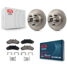 Charger l'image dans la galerie, Front Disc Brake Rotor &amp; Ceramic Pad Kit For Ford Ranger Mazda B3000 B4000 B2300