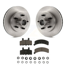 Load image into Gallery viewer, Front Disc Brake Rotors Hub And Ceramic Pad Kit For C1500 Chevrolet GMC Suburban