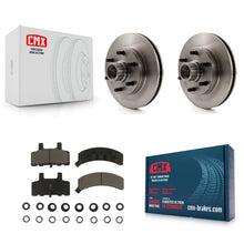 Load image into Gallery viewer, Front Brake Rotors &amp; Ceramic Pad Kit For Chevrolet C2500 Express 2500 GMC Savana