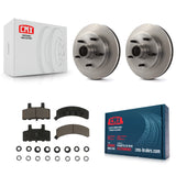 [Front] 1994-1999 Dodge Ram 1500 RWD Premium OE Brake Rotors & Ceramic Pads Kit For Max Braking