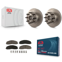 Load image into Gallery viewer, [Front] 2013 Ford F-350 Super Duty F-250 Premium OE Brake Rotors &amp; Ceramic Pads Kit For Max Braking