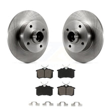 Charger l&#39;image dans la galerie, Rear Disc Brake Rotors Hub Assembly And Ceramic Pads Kit For Volkswagen Cabrio