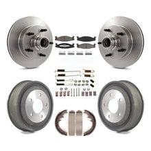 Charger l&#39;image dans la galerie, Front Rear Disc Brake Rotors Ceramic Pad Drum Kit (7Pc) For Ford E-150 Econoline