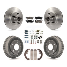 Load image into Gallery viewer, Front Rear Brake Rotor Ceramic Pad Drum Kit (7Pc) For Chevrolet Astro GMC Safari