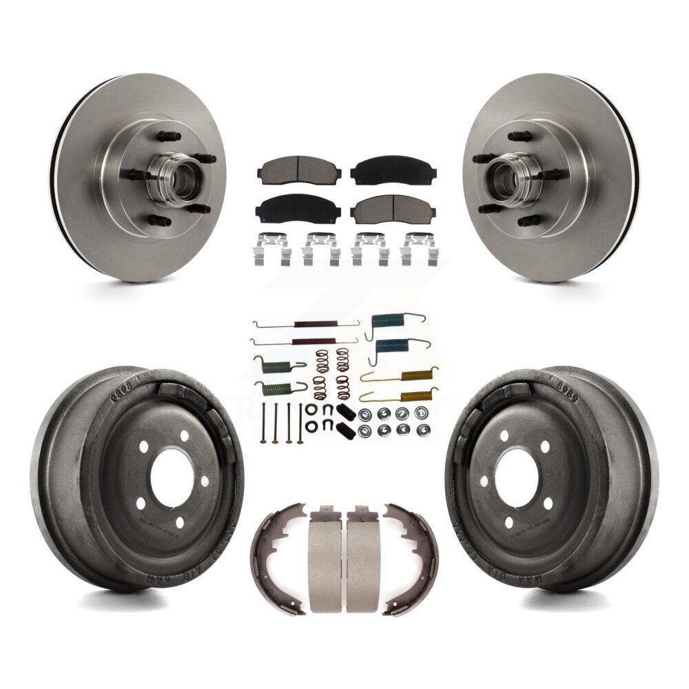 [Front+Rear] 06-09 Ford Ranger RWD Premium OE Brake Kit & Ceramic Pads For Max Braking