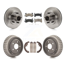 Charger l&#39;image dans la galerie, Front Rear Brake Rotors Ceramic Pad Drum Kit For Chevrolet S10 GMC Sonoma Blazer