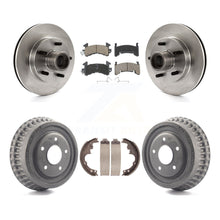 Load image into Gallery viewer, Front Rear Brake Rotors Ceramic Pad Drum Kit For GMC Sonoma Chevrolet S10 Blazer
