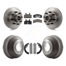 Load image into Gallery viewer, Front Rear Brake Rotor Ceramic Pad &amp; Drum Kit For Chevrolet C2500 C1500 Suburban