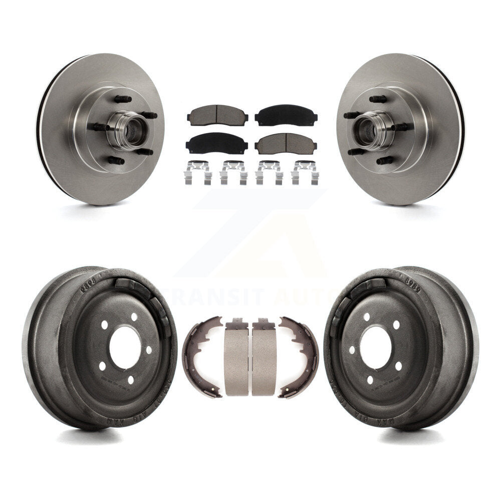 [Front+Rear] 2006-2009 Ford Ranger RWD Premium OE Brake Kit & Ceramic Pads For Max Braking