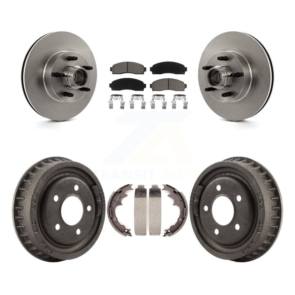 [Front+Rear] 2006-2009 Ford Ranger RWD Premium OE Brake Kit & Ceramic Pads For Max Braking