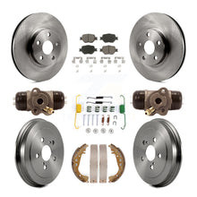 Load image into Gallery viewer, [Front+Rear] 2003-2005 Toyota Celica Premium OE Brake Kit &amp; Ceramic Pads For Max Braking