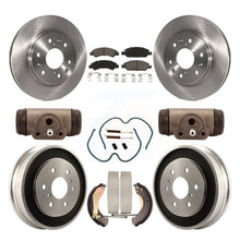 Load image into Gallery viewer, Front Rear Brake Rotor Ceramic Pad &amp; Drum Kit (9Pc) For Chevrolet Silverado 1500