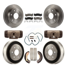 Load image into Gallery viewer, Front Rear Brake Rotor Ceramic Pad &amp; Drum Kit (9Pc) For Chevrolet Silverado 1500