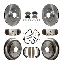 Charger l'image dans la galerie, Front Rear Disc Brake Rotors Ceramic Pads And Drum Kit (9Pc) For Chevrolet HHR