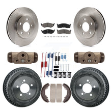 Load image into Gallery viewer, Front Rear Brake Rotor Ceramic Pad And Drum Kit (9Pc) For Chrysler Grand Voyager