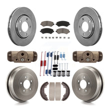 Load image into Gallery viewer, Front Rear Brake Rotor Ceramic Pad Drum Kit (9Pc) For Dodge Caravan Grand Town &amp;