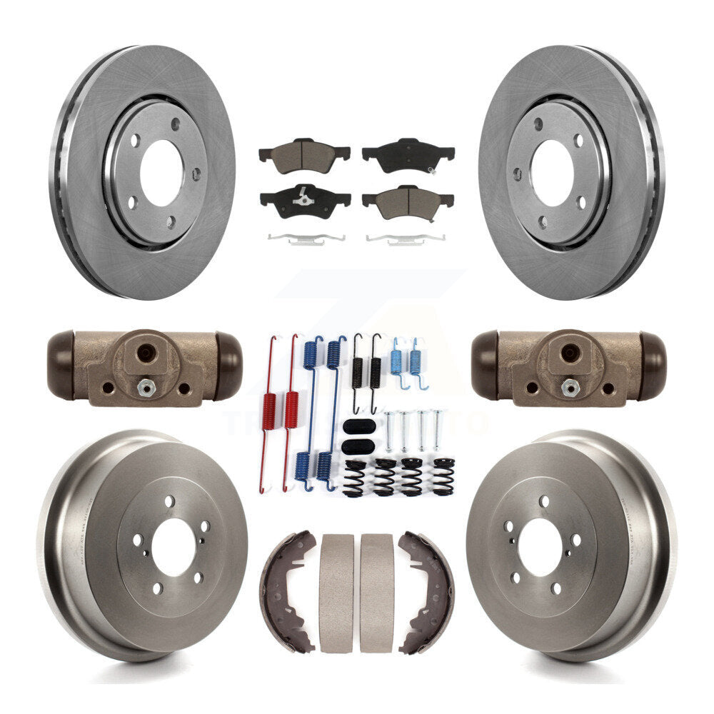 2002 2003 2004 Chrysler Dodge Mopar Hemi Pentastar Trailrated Stow n go Daytona Caravan Voyager Disc rear brakes Drum Non-ABS