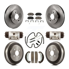 Load image into Gallery viewer, [Front+Rear] 2003 Saturn Ion Premium OE Brake Rotor Drum Kit &amp; Ceramic Pads For Max Braking