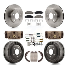 Load image into Gallery viewer, Front Rear Brake Rotors Ceramic Pad &amp; Drum Kit (9Pc) For Ford Ranger Mazda B3000