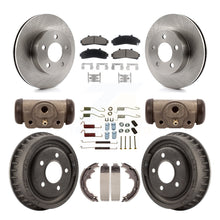 Load image into Gallery viewer, [Front+Rear] 01-02 Ford Ranger 4WD Premium OE Brake Rotor Drum Kit &amp; Ceramic Pads For Max Braking