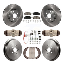 Charger l&#39;image dans la galerie, [Front+Rear] 2009-2013 Toyota Corolla Premium OE Brake Kit &amp; Ceramic Pads For Max Braking